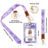 Azrra ID Badge Holder with Lanyards, ID Badge Card Holder