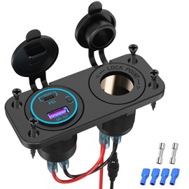 QC 3.0 USB Car Power Socket, Car Charger Socket, 12 V Panel