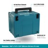 Makita 197213-3 Interlocking Case, X-Large/12-1/2" x 15-1/2" x 11-5/8"