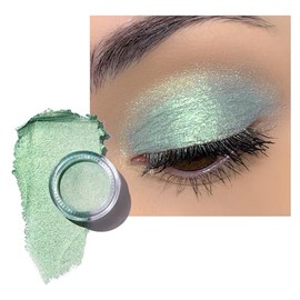 Oulac Glitzer Lidschatten Mintgr√ºn | Hochpigmentierter Feine Textur | Wasserfest & Langlebig | Metallisch schimmernde Finish | Verblendbar & Faltenfreies Augen-Makeup | Vegan & Cruelty-Free | 06g (16)