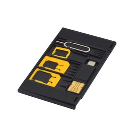 SEWACC 5PCS SIM Card Reader Kit Ejector Tool Nano to Micro Adapter Set Compatible Devices Compact and Sturdy Design Random Color