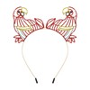 YARIEW Parrot Headbands for Women Rhinestone Headband Hawaiian Party Headband