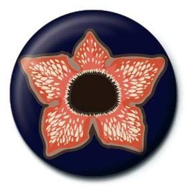 Stranger Things (Demogorgon) (Pin Badge 25 mm), único, synthetic, without stone, Synthetic, without stone