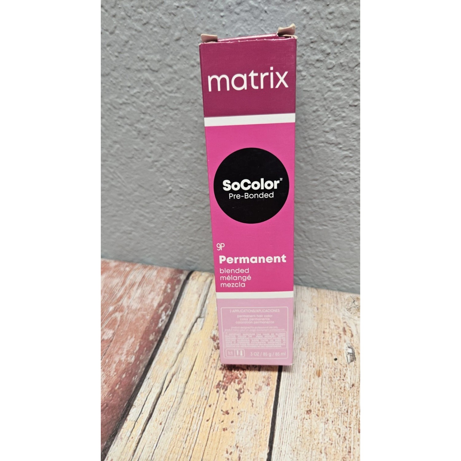 Matrix SoColor Pre-Bonded Permanent Hair Color 9P Light Blonde Pearl ...
