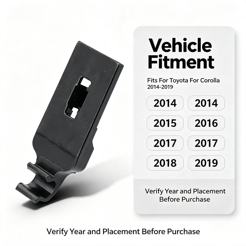 Hood Plastic Prop Rod Clamp Clip For Toyota Corolla 2014-2019