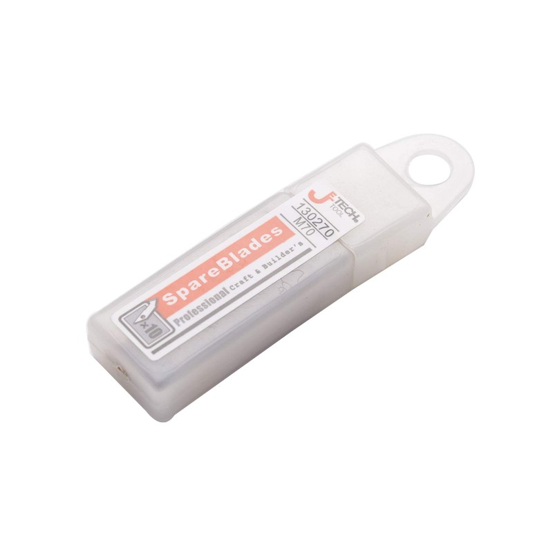 Jetech Utility Knife Refill Blades (10 Pack), Made with Heat-Treated