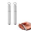 LUYING Toothpick Holder, Portable, Toothpick Holder, Cotton Swab Storage, Small