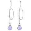 PATIKIL 21 Inch Ceiling Fan Pull Chain Extender Sets, 2