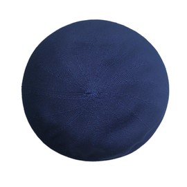 ZARSIO Summer French Beret Breathable Thin Beret Hat Solid Color Beanie for Women Lady (US, Numeric, 7 1/8, 7 1/4, Navy Blue)