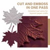 3Pcs/Set Maple Leaf Metal Cutting Dies,Maple Leaf Metal Template Molds