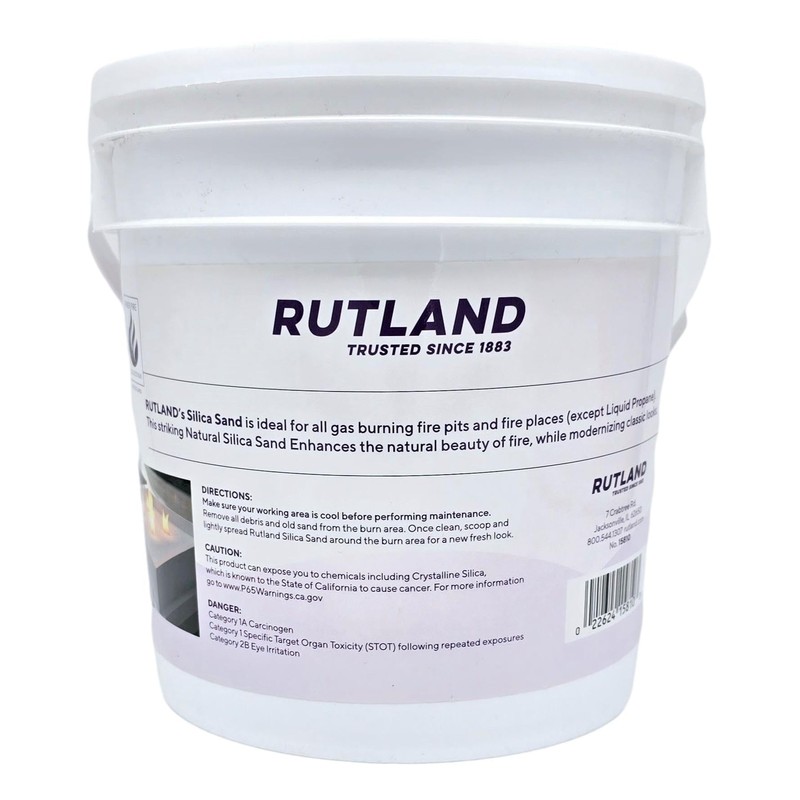 Rutland Silica Sand, Decorative Fireplace Sand, Base Layer Filler for