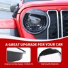 RAZPOY JL Headlight Bezels Covers, Angry Brid Front Head Light