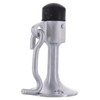 CRL Satin Chrome Finish Wall Mounted Heavy Duty Door Stop
