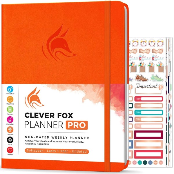 Clever Fox Planner PRO – Weekly & Monthly Life Planner