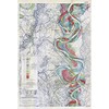1944 Fisk Mississippi Meander Map Ancient River Bed Sheet 14