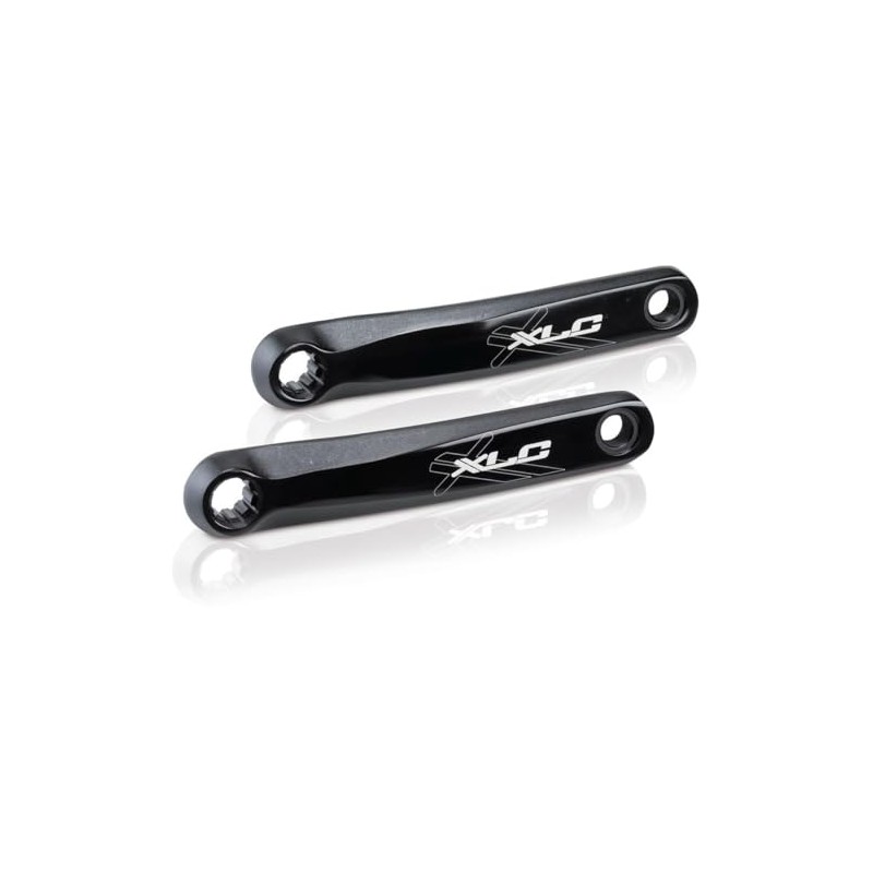 XLC Unisex - Adult Crankset-2502850109 Crank Set, Black, 175 mm
