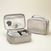 PICCASSO [Picasso] Square mesh pouch warm gray 1ea / [피카소]
