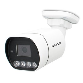 HEFLYCCTV 5MP Security Bullet Analog Camera 4 in 1 Hybrid ahd tvi cvi cvbs Surveillance Bullet Wired BNC Cameras 2.8mm Lens IP67 Waterproof Aluminum Housing Outdoor Indoor CCTV Night Vision Camera
