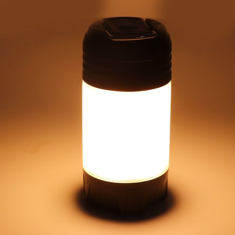 LED Tent Lamp 4 Gears Ergonomic Handle USB Charging Portable