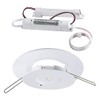 Knightsbridge Emergency Downlight, 3 W, Green,70-130mm