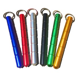 JR JUN RONG Tactical Keychain Women Portable Personal Protection Equipment Safe Emergency Tool (6pcs)
