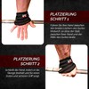 RL Grips™ Straps 8 for Professional Weightlifting and Powerlifting -
