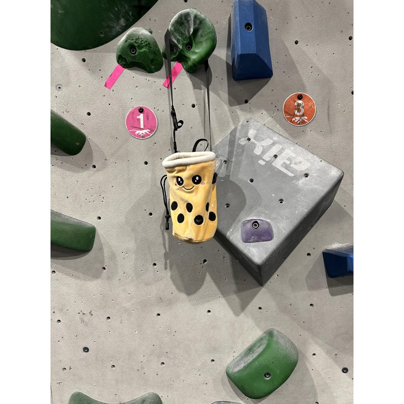 PolarStream Cute Plush Chalk Bag for Rock Climbing