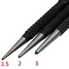 3Pcs Centre Punch Set, Nail Punch, Positioning Punch Set Drilling