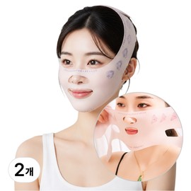 Muydam nasolabial fold V-line lifting bands 2 pieces, 1 set, gray / 무이담 팔자주름 V라인 리프팅밴드 2개, 1세트, 그레이