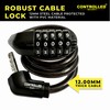 The CONTROLLED SECURITY 5 Digit Combination Bike Lock - 1200mm
