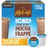 McCafe ICED One Step Mocha Frappe, Keurig Single Serve K-Cup