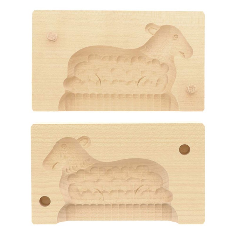 Gravidus H Hofmeister Wooden Lamb Butter Mould Made From Maple