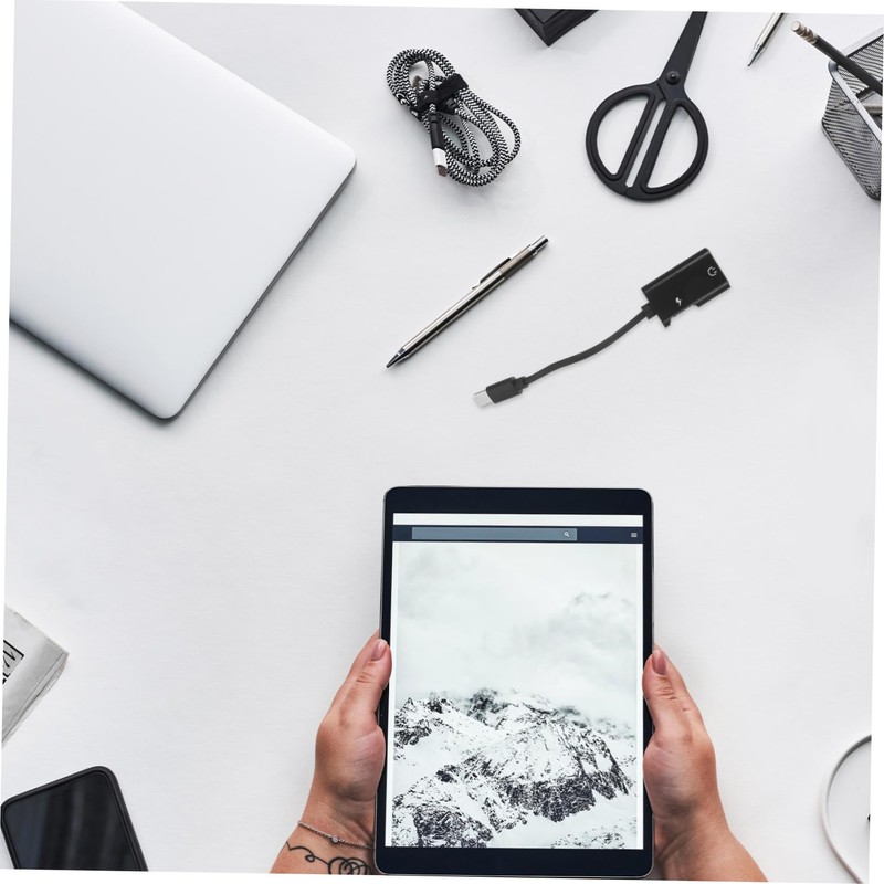 LABRIMP USB C to Headphone Adapter USB and Charging Converter