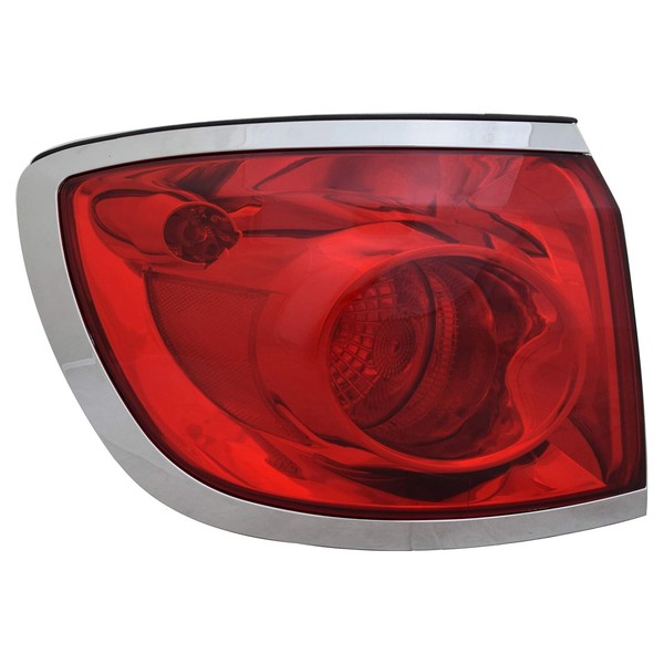 TYC Left Tail Light Assembly Compatible with 2008-2012 Buick Enclave