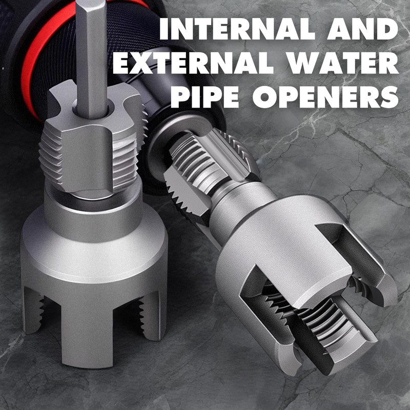 3/4'' (DN20) Pipe Threading Tool for PVC – Internal and