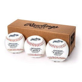 RAWLINGS | Bolas en T Oficiales | TVB | Juventud/6u | 3 Unidades | Núcleo de Goma de Esponja | Interior/Exterior
