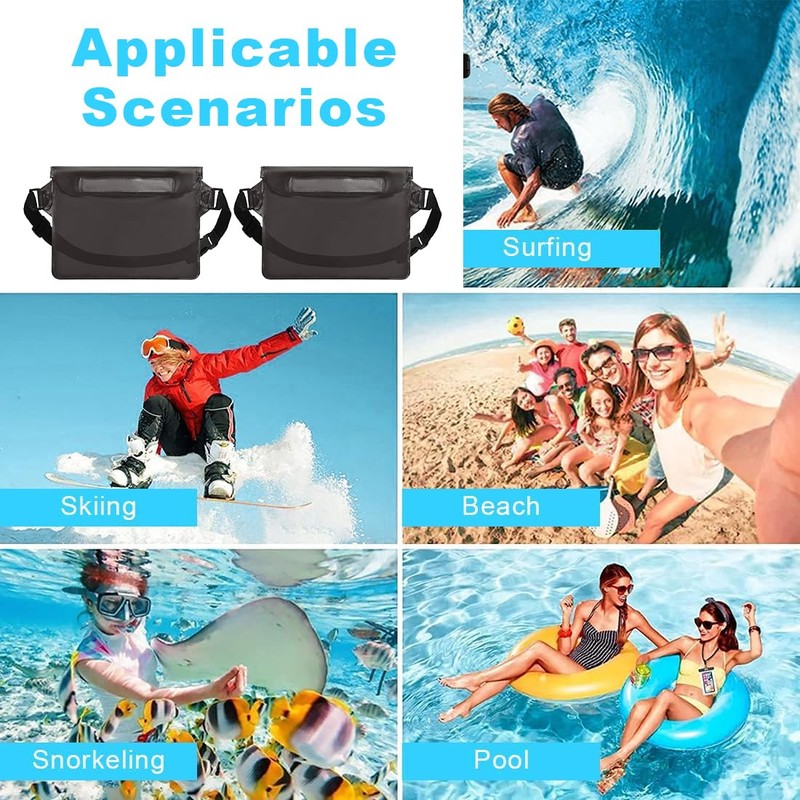 VIVIIHOO Practical Waterproof Bag for Beach and Water Sports -