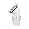 VALTERRA F02-3111 Clearview Hose Adapter - 45°, Threaded