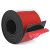WochiTV Adhesive Solid Rubber Strips, 4" Wide x 1/8" Thick