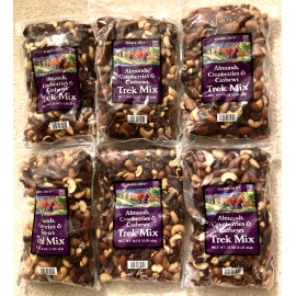 Trader Joe's 6x Trader Joe's Trek Mix Almond Cranberry Cashew 16oz Bags Simply Trail Mix NEW