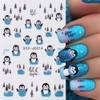 OHWODA Christmas Nail Stickers for Nail Art, Cute Winter Nail