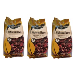 Hibiscus Flower Herbal Tea / Sorrel Tea - 3 x 65g Bags - Greenfields