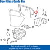 OAUTOO 10pcs Door Glass Guide Pin Clip for VW 6N0839511