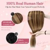 SEGOHAIR Clip In Hair Extensions for women One Piece 5