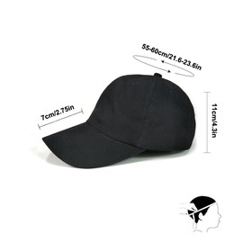 be Kind Black Embroidery Baseball Caps Cotton Unisex Adjustable Comfortable Stylish Hat Women Men