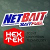 NetBait HexTek Supercharged with BAITFUEL 4.25'' Whip Tail Shad -