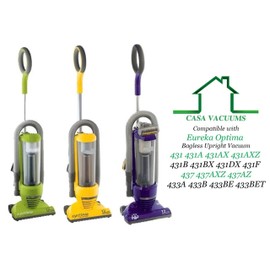 2 HEPA Filters for Eureka Optima Pet Lover Upright 431 437 431BX 431F 437AZ 431DX 433A 431A 431AX 431AXZ 431B 433B 433BE 433BET 437AXZ Stick Vacuum DCF 10 / DCF 14 [DCF-10 / DCF-14] 62396 62731 75273