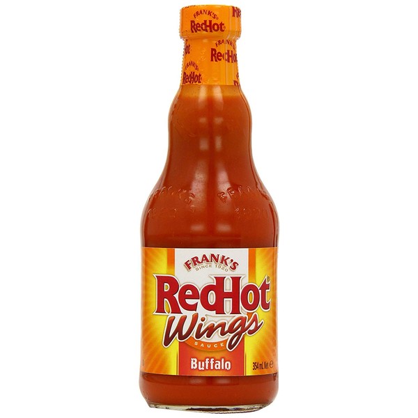 Frank's Red Hot Wings Sauce, Buffalo 12 oz ( Pack of 2)