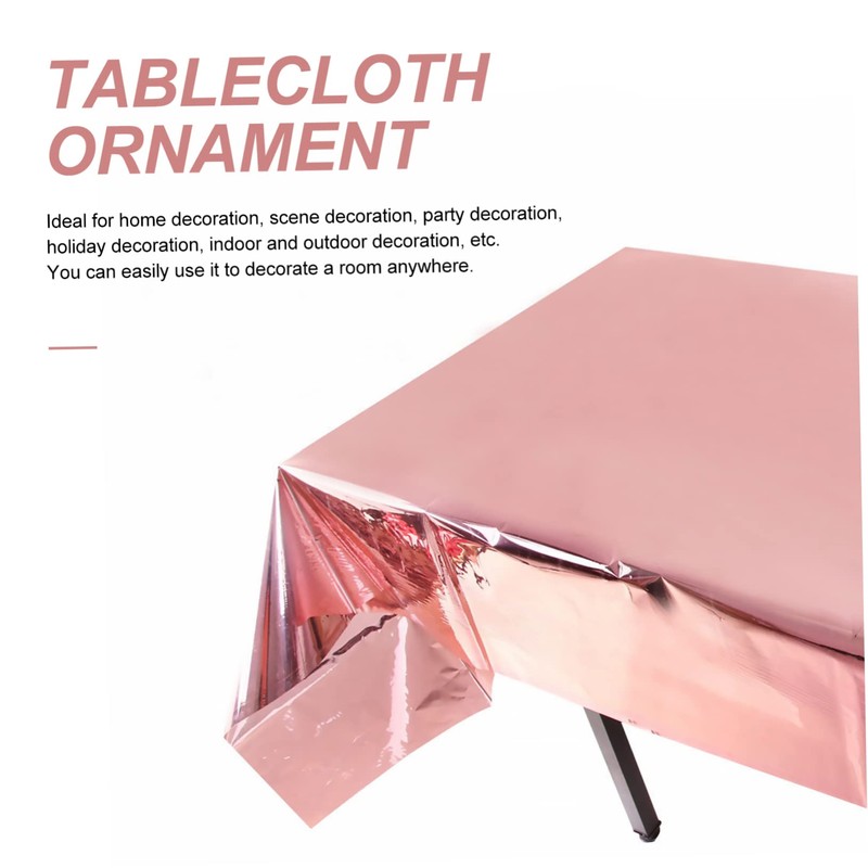 Ciieeo 3pcs Party Gathering Tablecloths Decorative Party Tablecloths