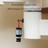 Neosmuk Black Magnetic Hooks, 30 kg High Performance Earth Magnets